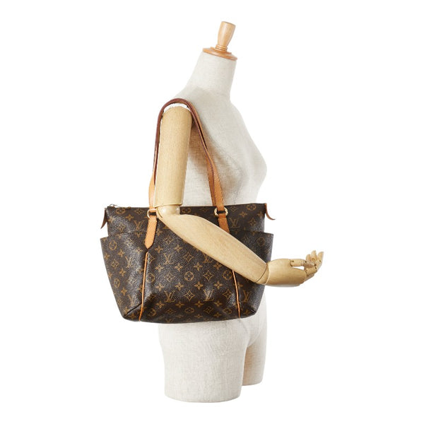 ルイ ヴィトン モノグラム トータリーPM ハンドバッグ ショルダーバッグ M56688 ブラウン PVC レザー レディース LOUIS VUITTON 【中古】