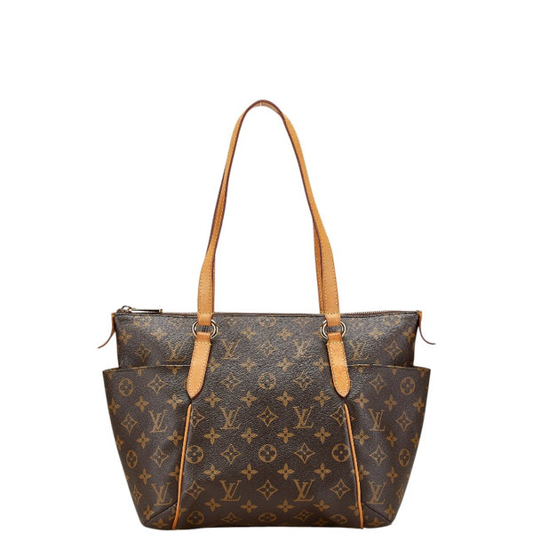 ルイ ヴィトン モノグラム トータリーPM ハンドバッグ ショルダーバッグ M56688 ブラウン PVC レザー レディース LOUIS VUITTON 【中古】