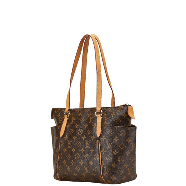 ルイ ヴィトン モノグラム トータリーPM ハンドバッグ ショルダーバッグ M56688 ブラウン PVC レザー レディース LOUIS VUITTON 【中古】