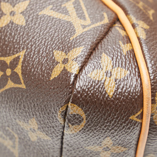 ルイ ヴィトン モノグラム トータリーPM ハンドバッグ ショルダーバッグ M56688 ブラウン PVC レザー レディース LOUIS VUITTON 【中古】