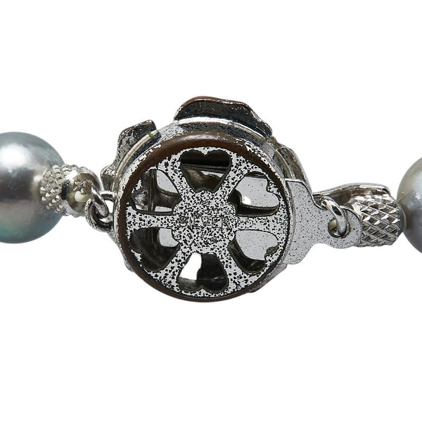 SV925 シルバー アコヤパール7.5～8mm ネックレス レディース 【中古】
