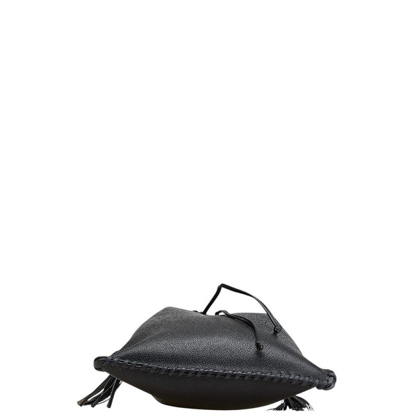 サンローラン ワンショルダーバッグ ブラック レザー レディース SAINT LAURENT 【中古】