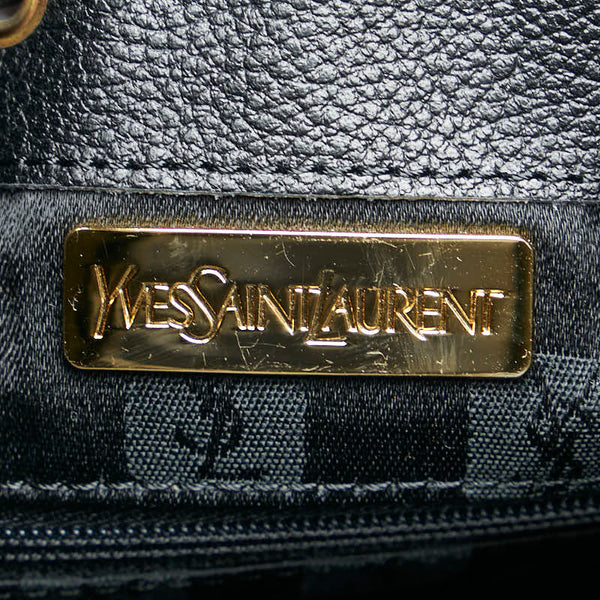 サンローラン ワンショルダーバッグ ブラック レザー レディース SAINT LAURENT 【中古】