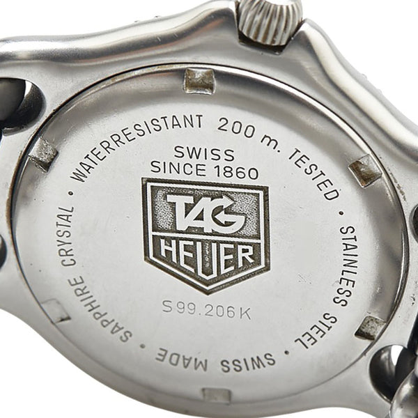 タグホイヤー セル 腕時計 S99.206K クオーツ グレー文字盤 ステンレススチール メンズ TAG HEUER 【中古】