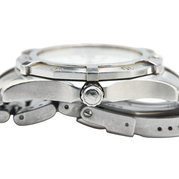 タグホイヤー 2000エクスクルーシブ 腕時計 WN1111 クオーツ ホワイト文字盤 ステンレススチール メンズ TAG HEUER 【中古】