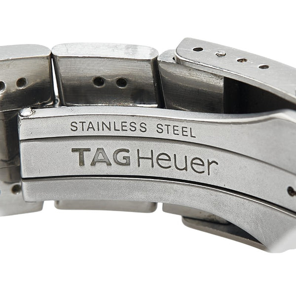 タグホイヤー 2000エクスクルーシブ 腕時計 WN1111 クオーツ ホワイト文字盤 ステンレススチール メンズ TAG HEUER 【中古】