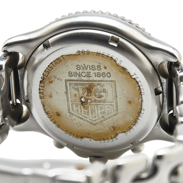 タグホイヤー プロフェッショナル 腕時計 クオーツ ブラック文字盤 ステンレススチール メンズ TAG HEUER 【中古】