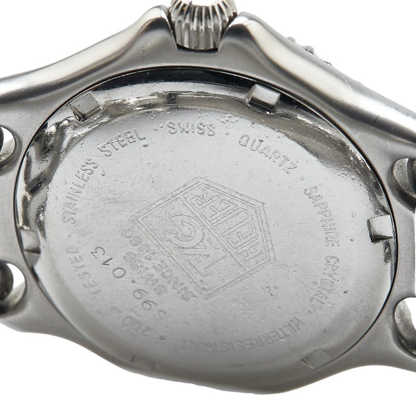 タグホイヤー セル 腕時計 S99.013 クオーツ ホワイト文字盤 ステンレススチール レディース TAG HEUER 【中古】