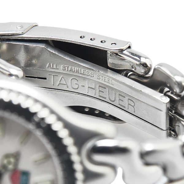 タグホイヤー セル 腕時計 S99.013 クオーツ ホワイト文字盤 ステンレススチール レディース TAG HEUER 【中古】