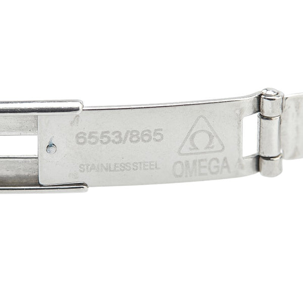 オメガ コンステレーション ミニ 腕時計 1262.70 クオーツ ホワイト文字盤 ステンレススチール メッキ レディース OMEGA 【中古】