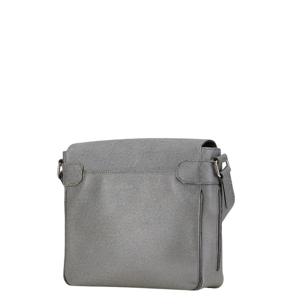 ルイ ヴィトン タイガ ロマンPM 斜め掛け ショルダーバッグ M32700 グラシエ グレー レザー レディース LOUIS VUITTON 【中古】