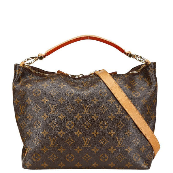 ルイ ヴィトン モノグラム シュリPM ハンドバッグ ショルダーバッグ 2WAY M40586 ブラウン PVC レザー レディース LOUIS VUITTON 【中古】