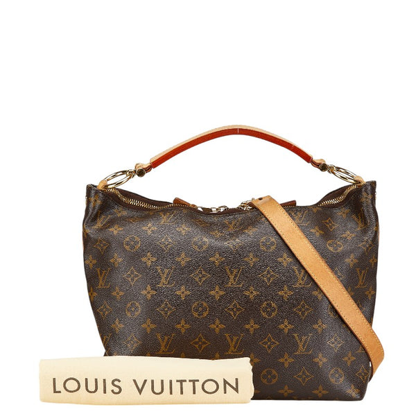 ルイ ヴィトン モノグラム シュリPM ハンドバッグ ショルダーバッグ 2WAY M40586 ブラウン PVC レザー レディース LOUIS VUITTON 【中古】