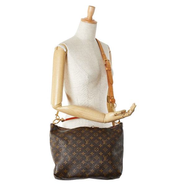 ルイ ヴィトン モノグラム シュリPM ハンドバッグ ショルダーバッグ 2WAY M40586 ブラウン PVC レザー レディース LOUIS VUITTON 【中古】