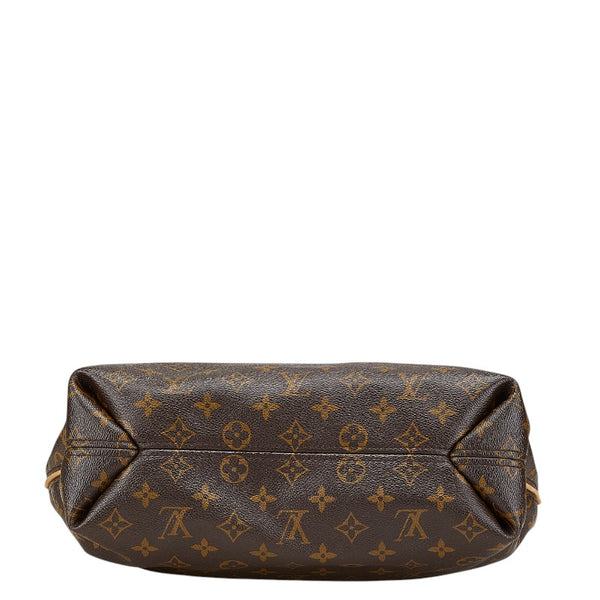 ルイ ヴィトン モノグラム シュリPM ハンドバッグ ショルダーバッグ 2WAY M40586 ブラウン PVC レザー レディース LOUIS VUITTON 【中古】