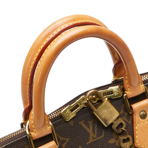 ルイ ヴィトン モノグラム アルマPM ハンドバッグ M51130 ブラウン PVC レザー レディース LOUIS VUITTON 【中古】