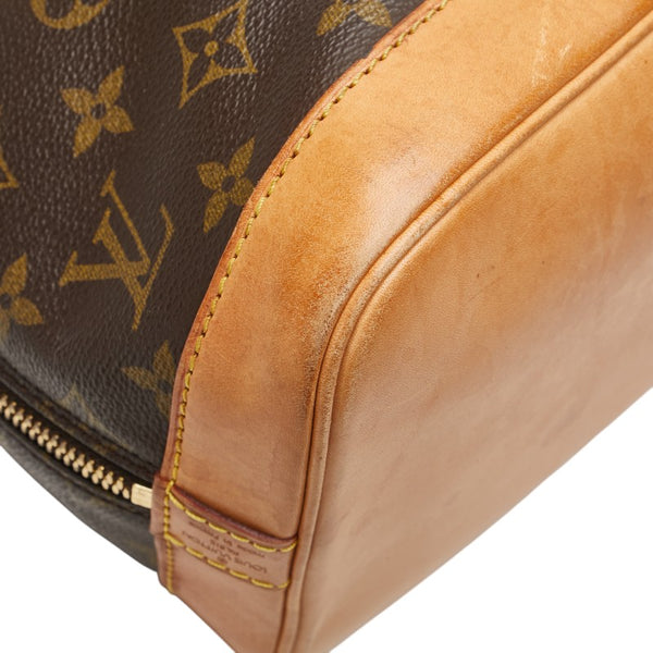 ルイ ヴィトン モノグラム アルマPM ハンドバッグ M51130 ブラウン PVC レザー レディース LOUIS VUITTON 【中古】
