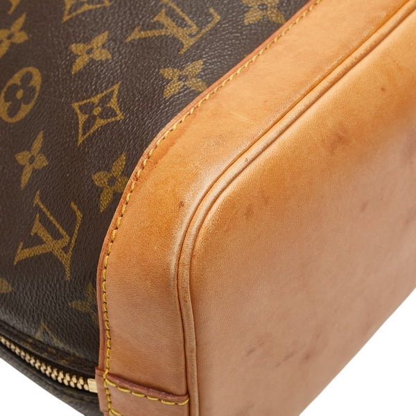 ルイ ヴィトン モノグラム アルマPM ハンドバッグ M51130 ブラウン PVC レザー レディース LOUIS VUITTON 【中古】