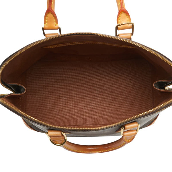ルイ ヴィトン モノグラム アルマPM ハンドバッグ M51130 ブラウン PVC レザー レディース LOUIS VUITTON 【中古】