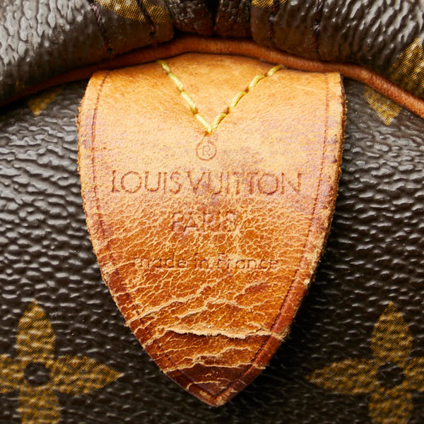 ルイ ヴィトン モノグラム キーポル50 ボストンバッグ ショルダーバッグ M41426 ブラウン PVC レザー レディース LOUIS VUITTON 【中古】