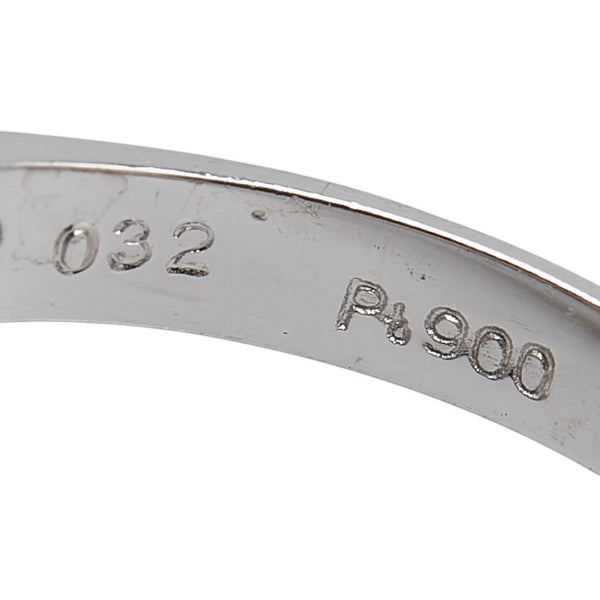 Pt900 プラチナ サファイア1.77ct ダイヤ0.32ct リング 指輪 レディース 12号 【中古】