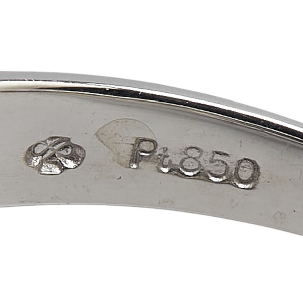 Pt850 プラチナ ルビー1.31ct ダイヤ0.41ct リング 指輪 レディース 13.5号 【中古】