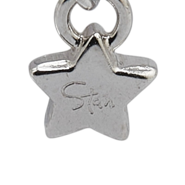 スタージュエリー Pt950 プラチナ ダイヤ0.20ct ティアドロップ 雫 モチーフ ネックレス レディース STAR JEWELRY 【中古】
