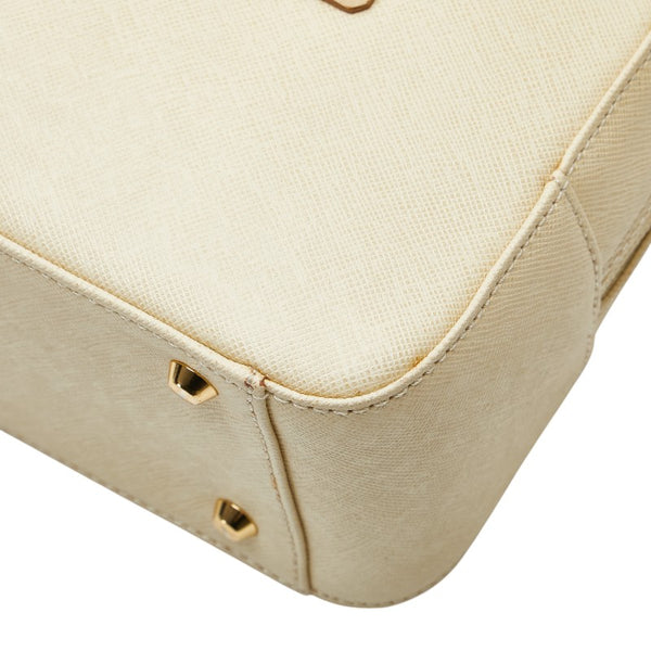 バーバリー ノバチェック ハンドバッグ アイボリー ベージュ レザー レディース BURBERRY 【中古】