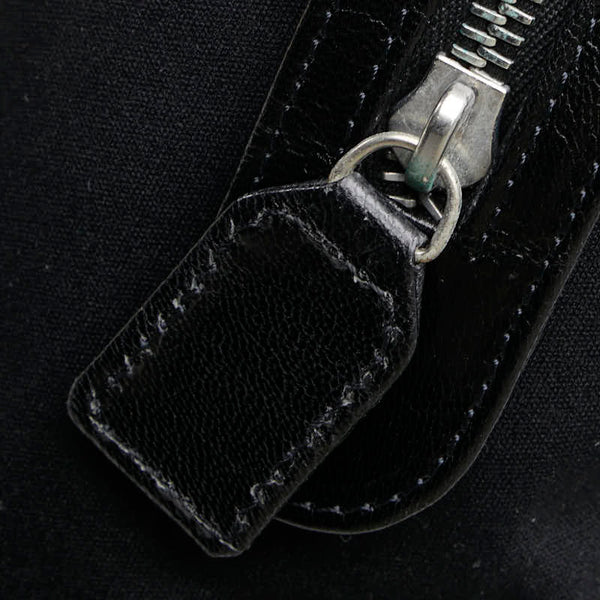 フェンディ トートバッグ ハンドバッグ ブラック ナイロン レザー レディース FENDI 【中古】