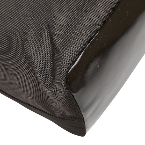 グッチ バンブー ハンドバッグ 000 1075 ブラウン ナイロン レザー レディース GUCCI 【中古】