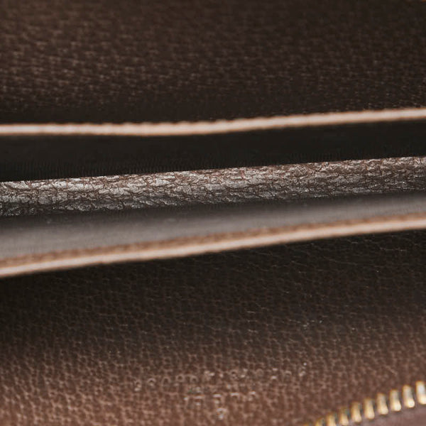 グッチ GGスプリーム オフィディア シェリーライン コインケース 597613 96IWT 8745 ブラウン PVC レザー レディース GUCCI 【中古】