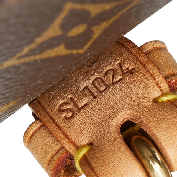 ルイ ヴィトン モノグラム ソローニュ 斜め掛け ショルダーバッグ M42250 ブラウン PVC レザー レディース LOUIS VUITTON 【中古】