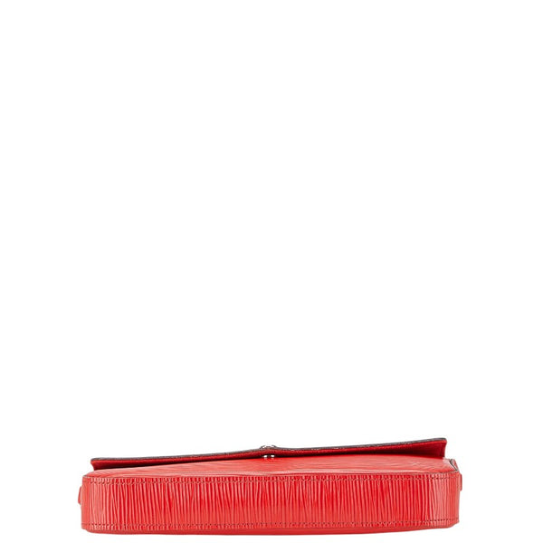 ルイ ヴィトン エピ ポシェット フェリシー チェーン ショルダーバッグ M41559 コクリコ レッド レザー レディース LOUIS VUITTON 【中古】
