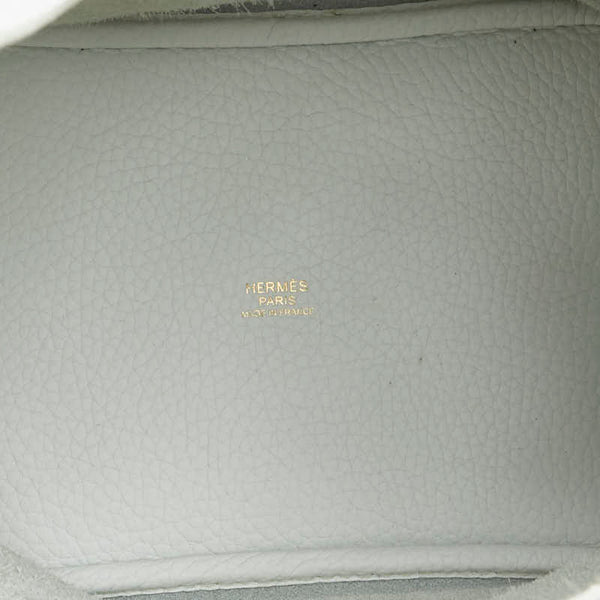 エルメス ピコタンロック18 PM ハンドバッグ ブラン ゴールド トリヨンクレマンス レディース HERMES 【中古】