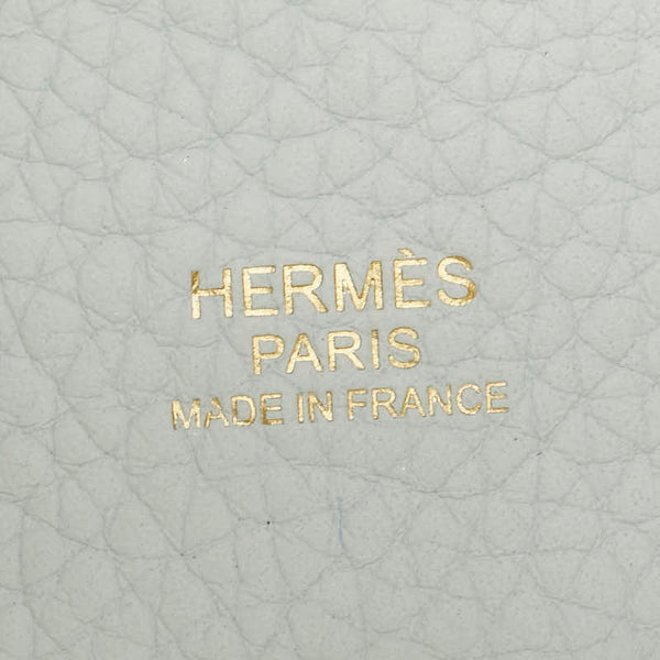 エルメス ピコタンロック18 PM ハンドバッグ ブラン ゴールド トリヨンクレマンス レディース HERMES 【中古】