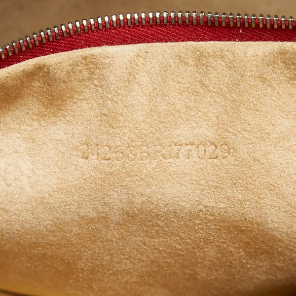 フェンディ セレリア ハンドバッグ レッド レザー レディース FENDI 【中古】