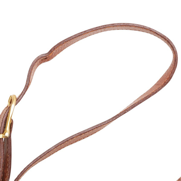 セリーヌ マカダム 斜め掛け ショルダーバッグ ベージュ ブラウン PVC レザー レディース CELINE 【中古】