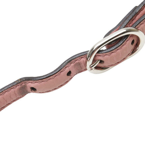 グッチ バンブー デイリー ミディアム ハンドバッグ ショルダーバッグ 2WAY 392013 ピンク レザー レディース GUCCI 【中古】