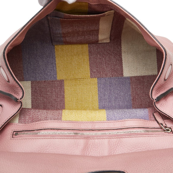 グッチ バンブー デイリー ミディアム ハンドバッグ ショルダーバッグ 2WAY 392013 ピンク レザー レディース GUCCI 【中古】