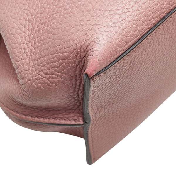 グッチ バンブー デイリー ミディアム ハンドバッグ ショルダーバッグ 2WAY 392013 ピンク レザー レディース GUCCI 【中古】