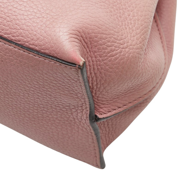 グッチ バンブー デイリー ミディアム ハンドバッグ ショルダーバッグ 2WAY 392013 ピンク レザー レディース GUCCI 【中古】