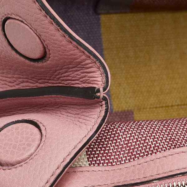 グッチ バンブー デイリー ミディアム ハンドバッグ ショルダーバッグ 2WAY 392013 ピンク レザー レディース GUCCI 【中古】