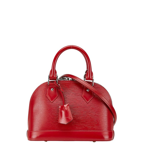 ルイ ヴィトン エピ アルマBB ハンドバッグ ショルダーバッグ 2WAY M41160 コクリコ レッド レザー レディース LOUIS VUITTON 【中古】