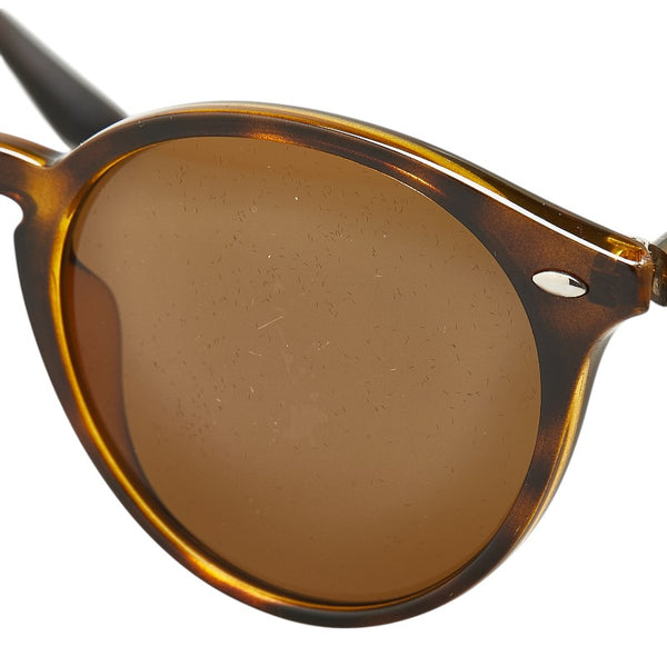 レイバン サングラス RB2180-F ブラウン プラスチック レディース Ray-Ban 【中古】