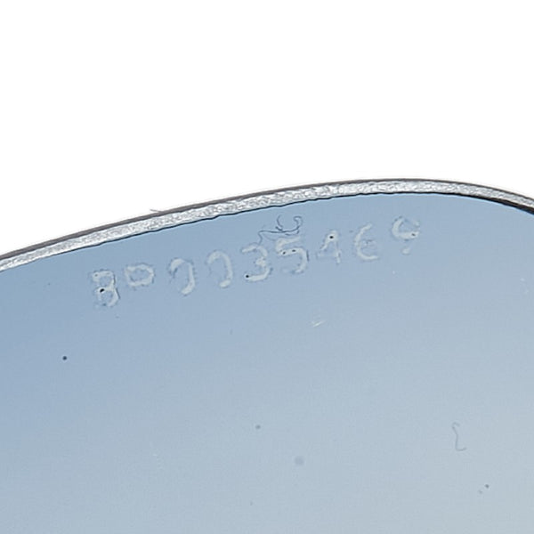 プラダ サングラス SPR51D シルバー ライトブルー プラスチック メンズ PRADA 【中古】