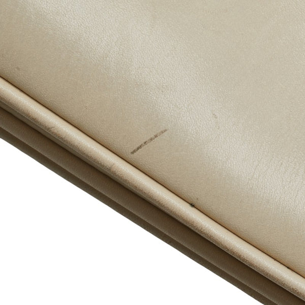 グッチ ショルダーバッグ 001 406 1780 ベージュ ゴールド レザー レディース GUCCI 【中古】