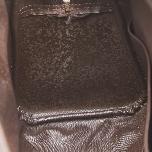 バーバリー チェック シャドーホース ハンドバッグ ミニボストンバッグ カーキ ブラウン キャンバス レザー レディース BURBERRY 【中古】