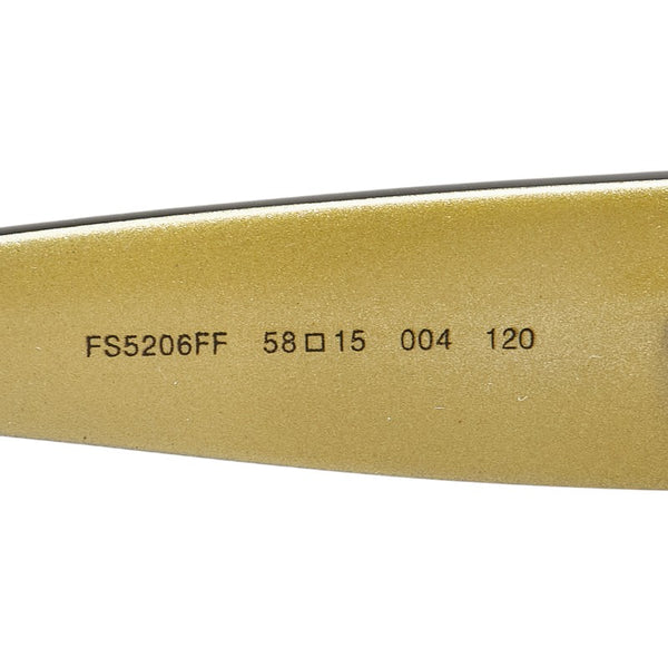 フェンディ サングラス FS5206FF ブラック プラスチック レディース FENDI 【中古】
