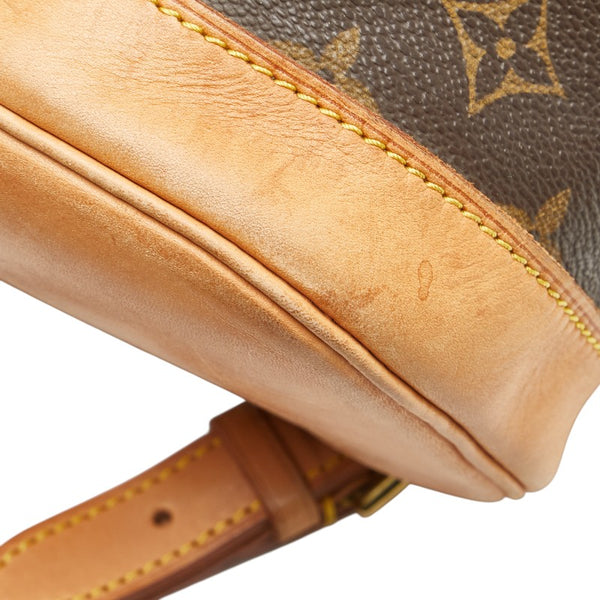 ルイ ヴィトン モノグラム モンスリPM リュック バックパック M51137 ブラウン PVC レザー レディース LOUIS VUITTON 【中古】
