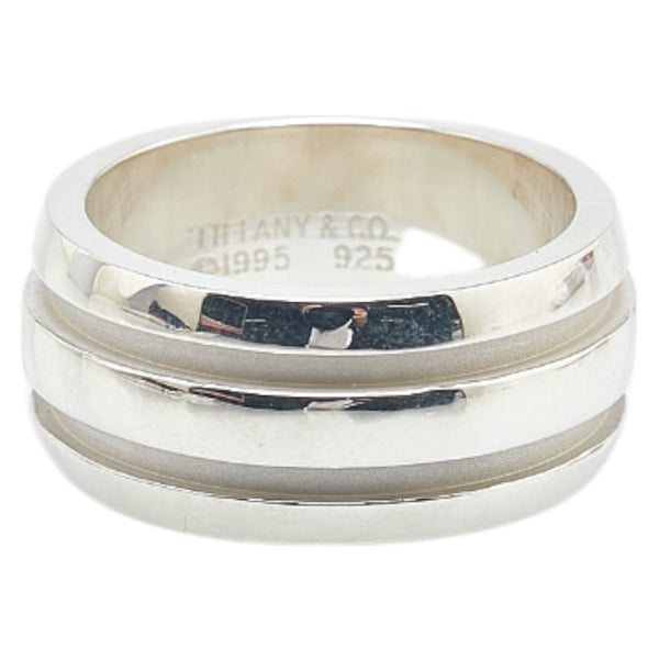 ティファニー グルーブド リング 指輪 SV925 シルバー レディース TIFFANY&Co. 【中古】